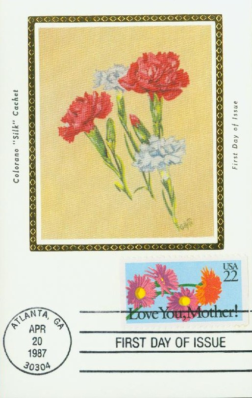 2273 - 1987 22c Special Occasions: Love You, Mother! - Mystic