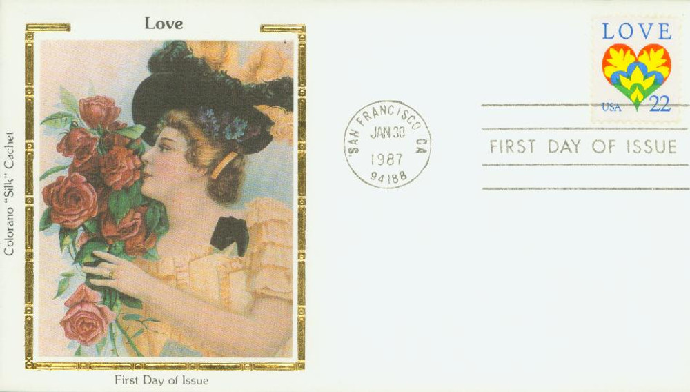 311715 -- Colorano Silk First Day Cover -- First Day Cover