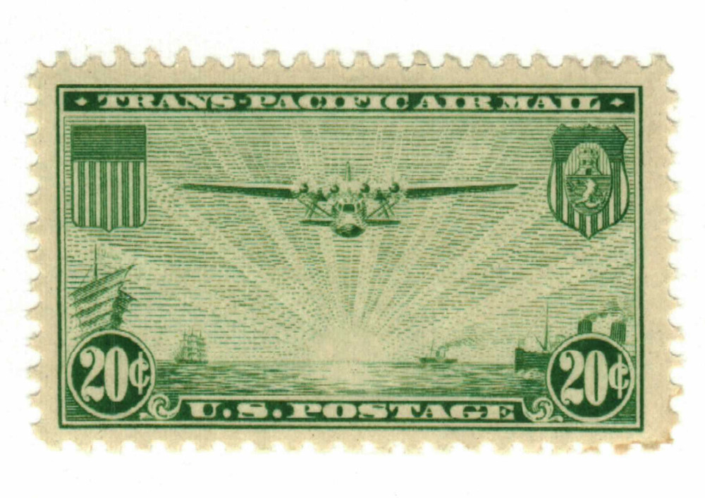 C21 - 1937 20c Trans-Pacific: 