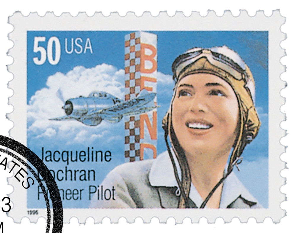 3066 - 1996 50c Jacqueline Cochran - Mystic Stamp Company