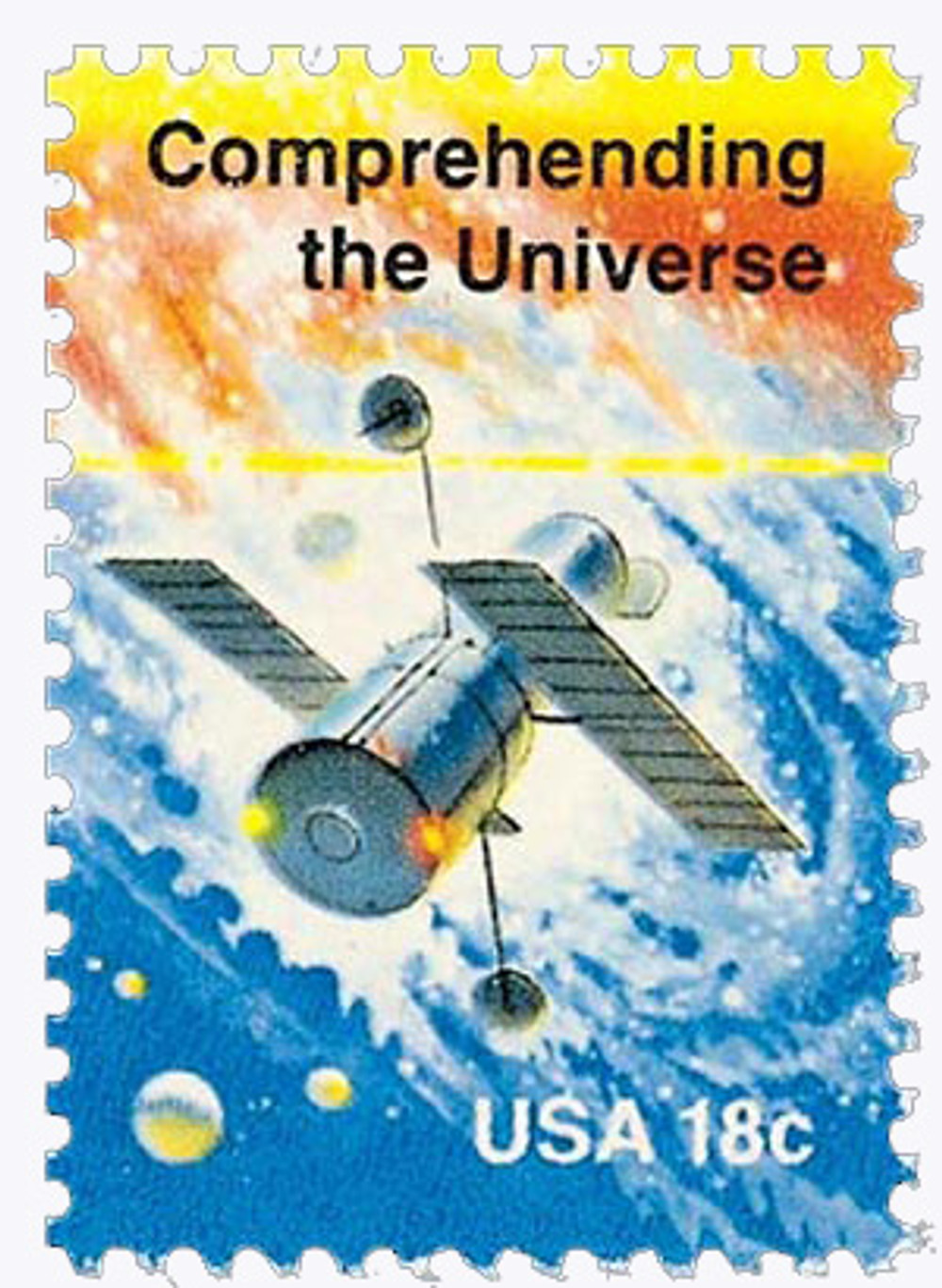 1919 - 1981 18c Space Achievement: Comprehending the