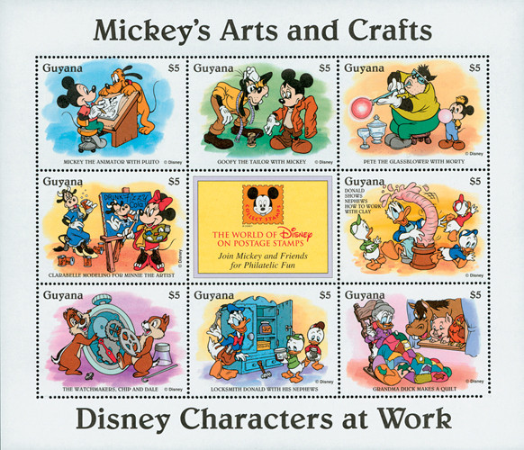 MDS149 - 1995 Disney's Characters At Work - Mickey's Arts and