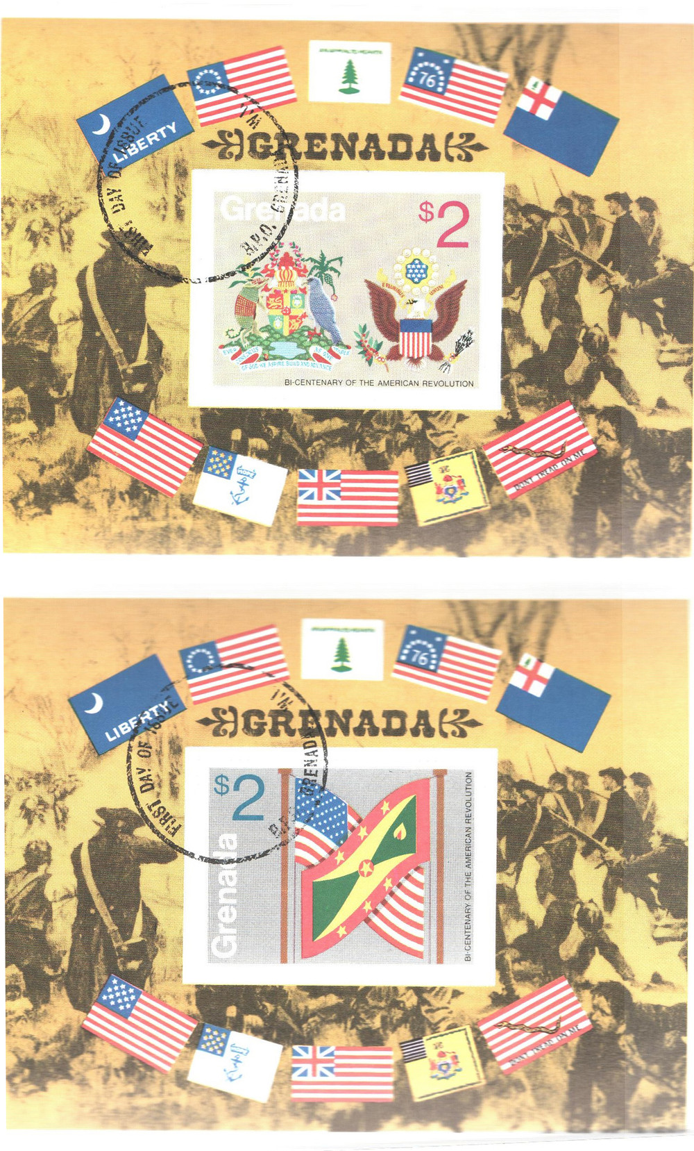 793286 -- Cancelled Souvenir Sheet -- Used Stamp(s)