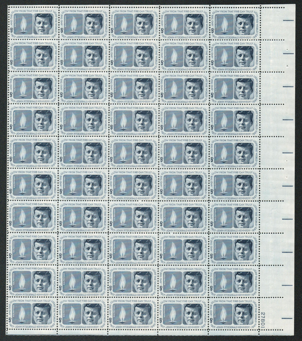 1246 - 1964 5c Kennedy Memorial - Mystic Stamp Company