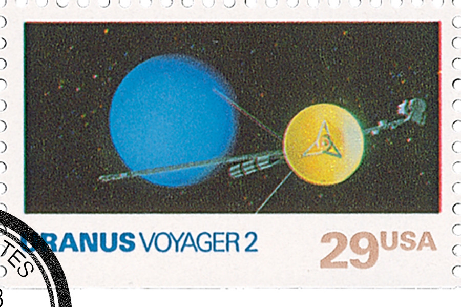 2575 - 1991 29c Space Exploration: Uranus - Mystic Stamp Company