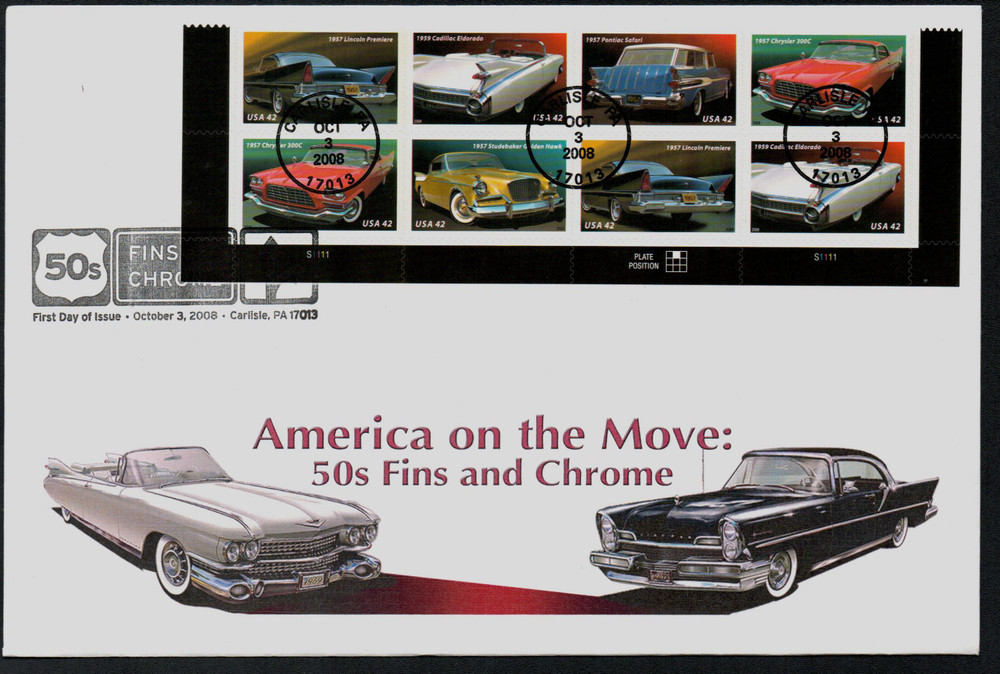 333942 -- Fleetwood First Day Cover (Plate Block) -- First Day Cover