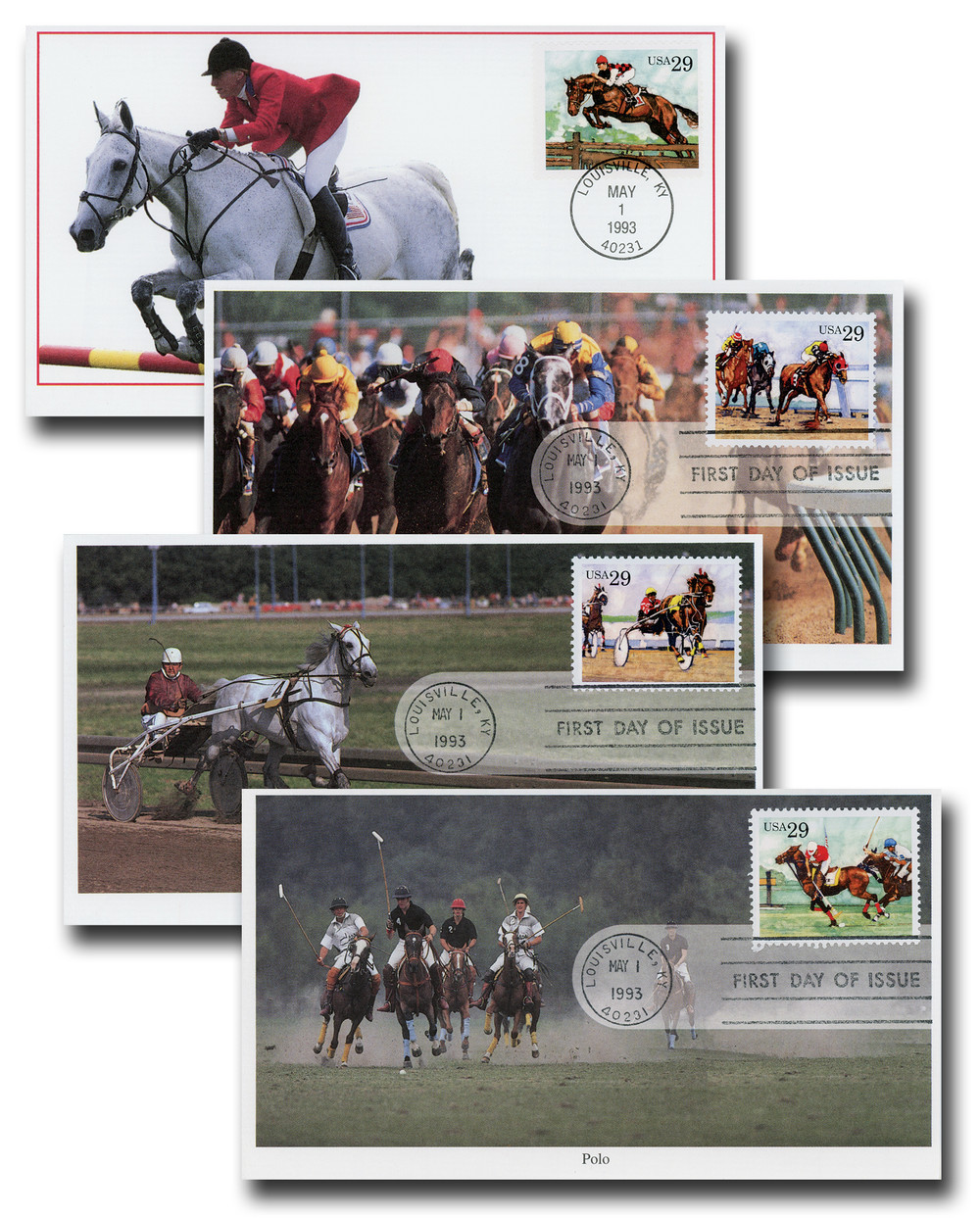 海外紙物　VTG Horse Tram チケット　used 5種　ロール売り Vintage DECIDEDLY 1962 Kentucky Derby Winner Horse Print C.W.