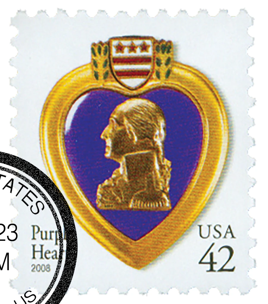 Purple Heart(中古品) 4263 - 2008 42c Purple Heart - Mystic Stamp Company