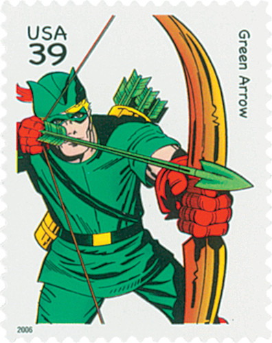 4084d - 2006 39c DC Comics Super Heroes: Green Arrow - Mystic