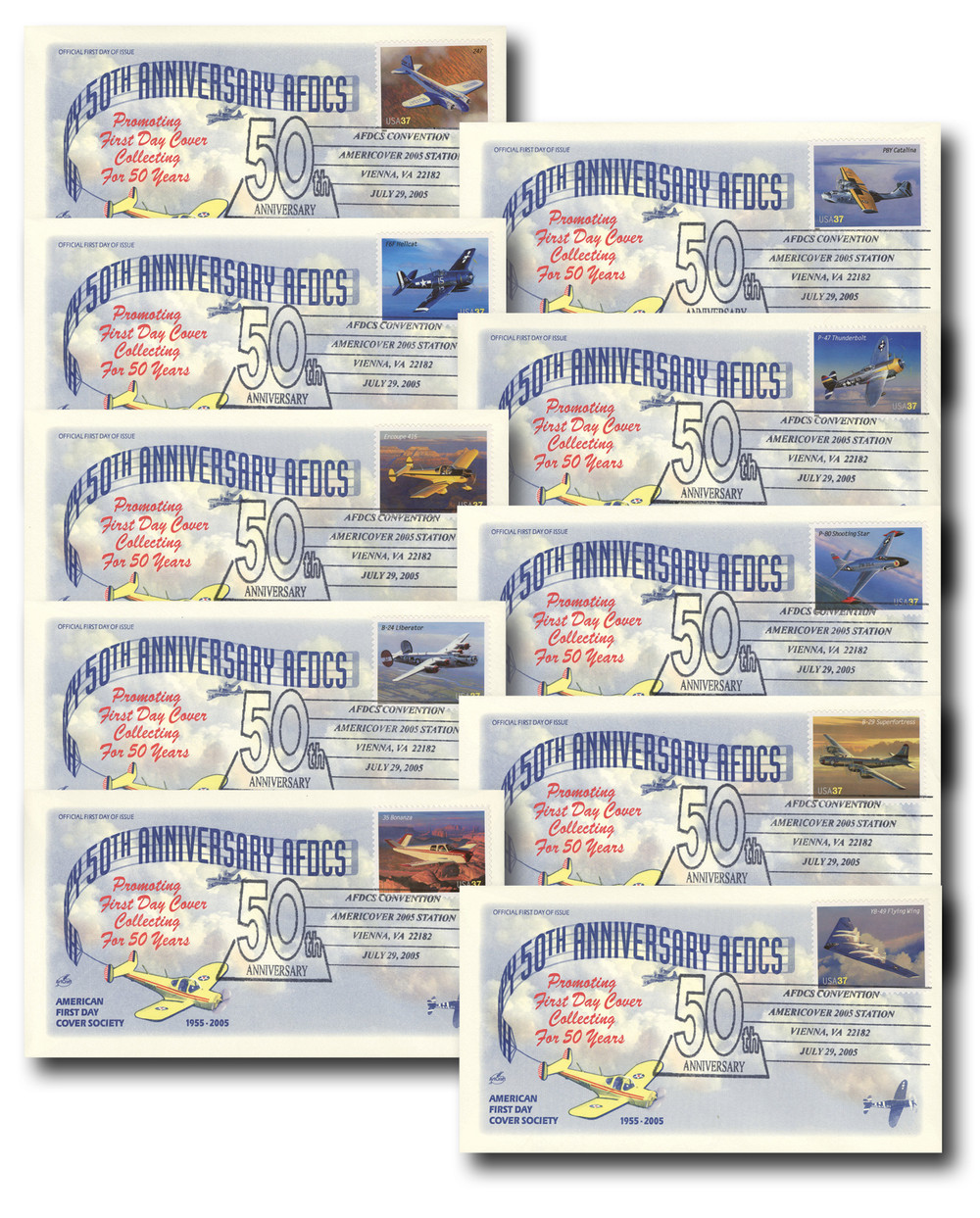 330621 -- Classic First Day Cover Set -- First Day Cover