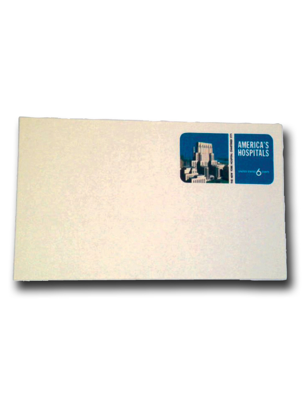 コレクション Postal card UX60 - 1971 6c New York Hospital, Postal Card - Mystic Stamp Company