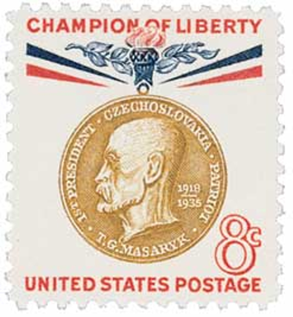 1148 - 1960 8c Champions of Liberty: Thomas G. Masaryk