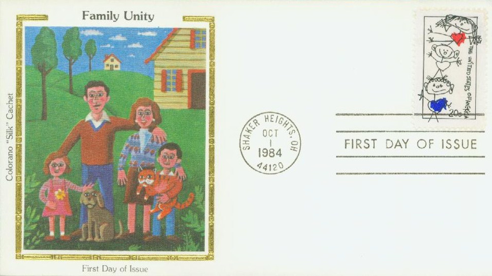 310152 -- Colorano Silk First Day Cover -- First Day Cover