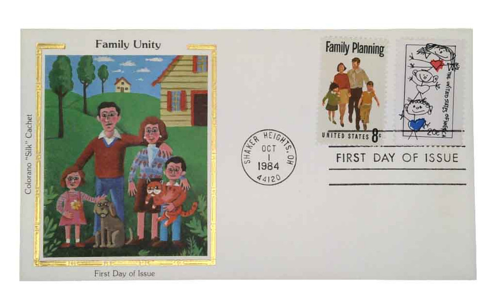 693593 -- Colorano Silk First Day Cover (Combination Cover) -- First Day Cover