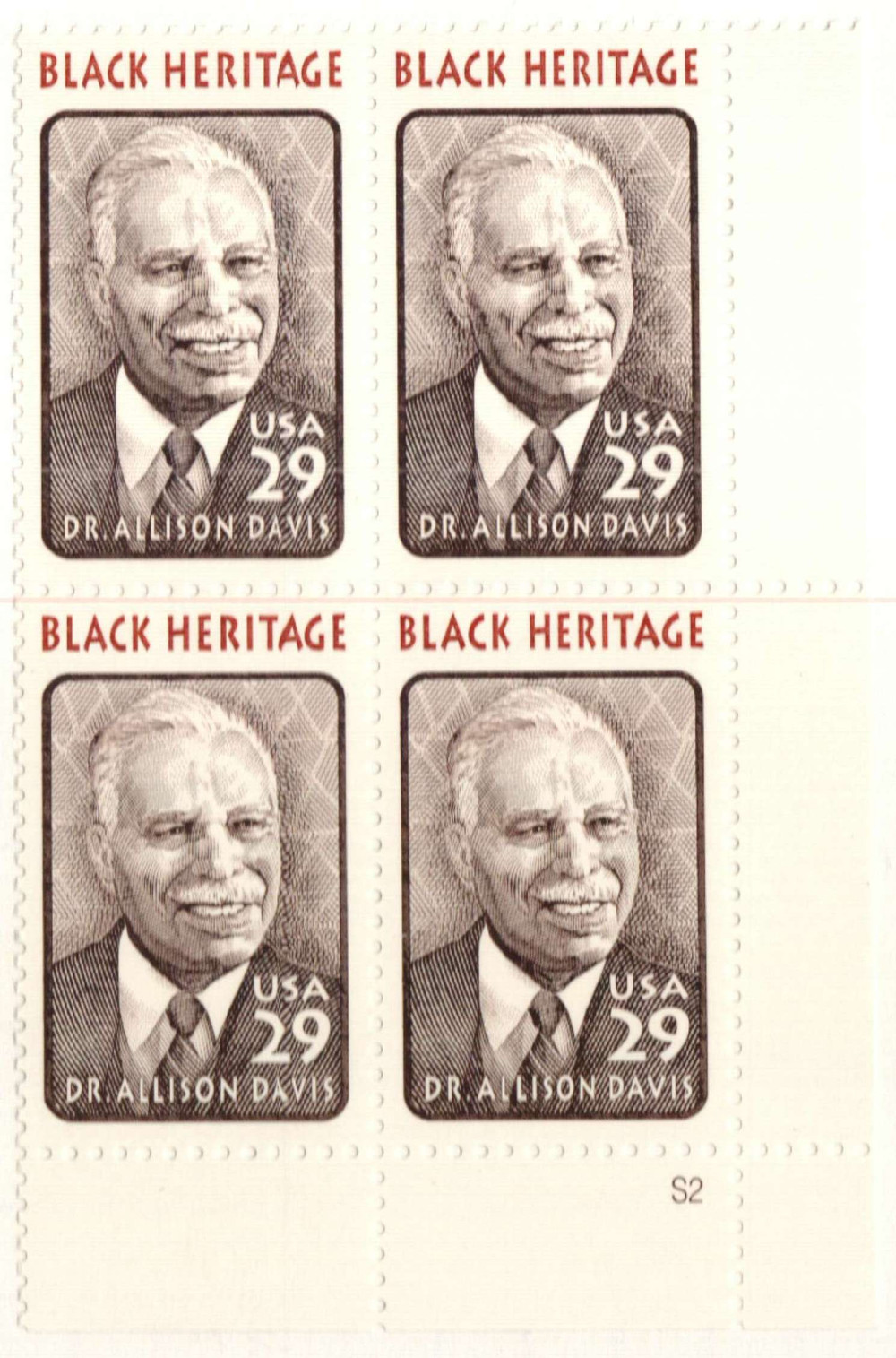 317326 -- Mint Plate Block -- Mint Stamp(s)