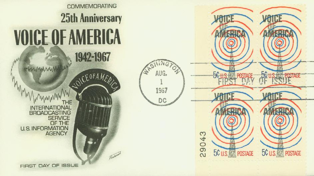 302858 -- Fleetwood First Day Cover (Plate Block) -- First Day Cover