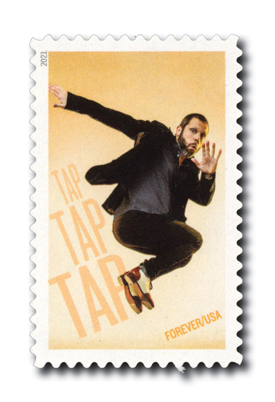 5609 - 2021 First-Class Forever Stamp - Tap Dance: Max Pollak