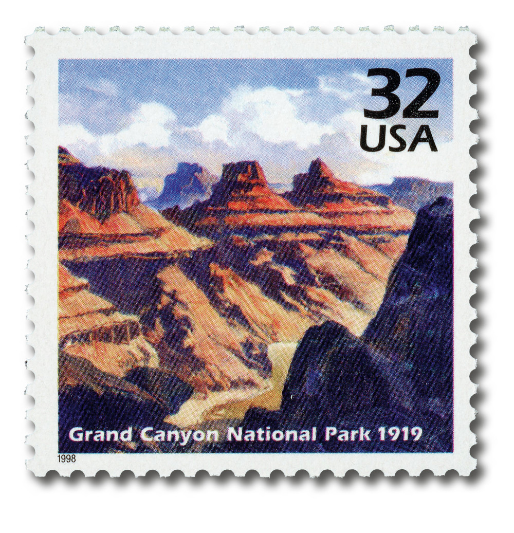 3183h - 1998 32c Celebrate the Century - 1910s: Grand Canyon