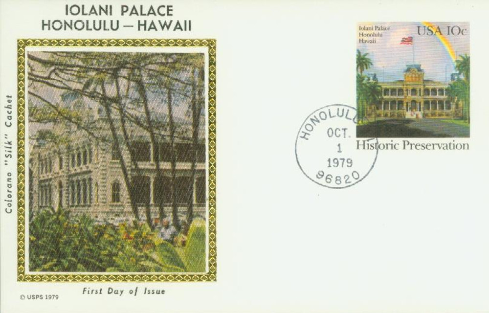 298575 -- Colorano Silk First Day Cover -- First Day Cover
