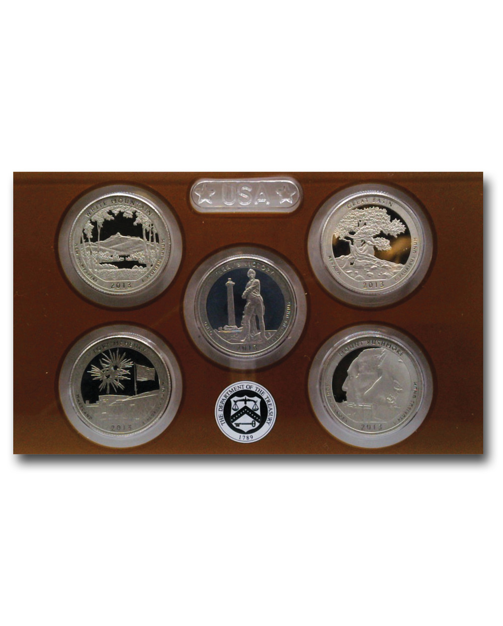 CN2013QP - 2013 United States Mint Quarter Proof Set, San