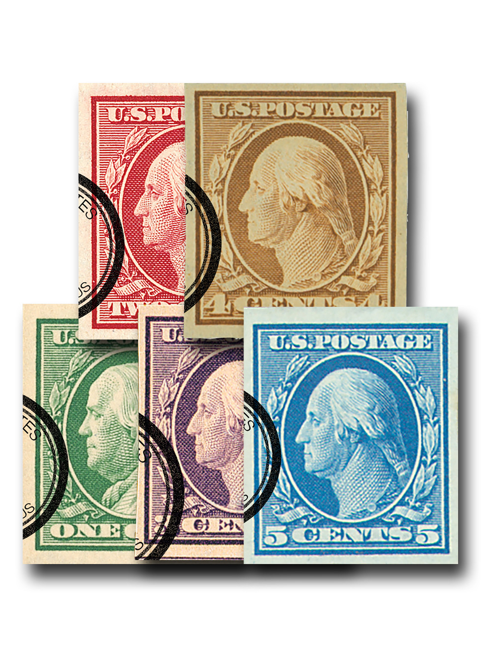 413871 -- Used Stamp(s) -- Used Stamp(s) -- small flaws