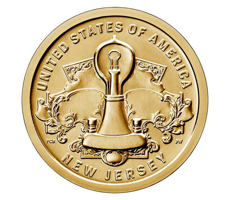 CAI007 - 2019 American Innovation State Dollar, Electric Light