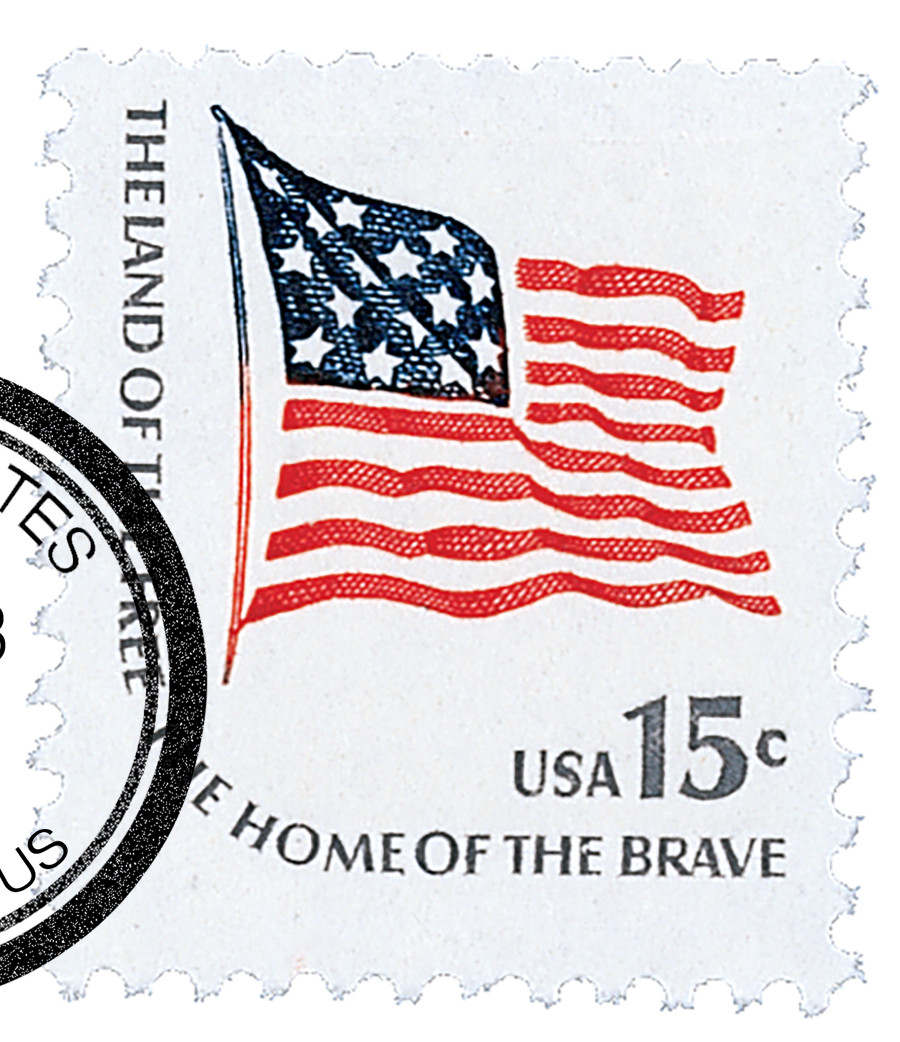 1597 - 1978 15c Americana Series: 15-Star Fort McHenry Flag