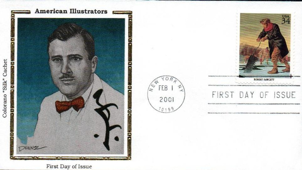 326500 -- Colorano Silk First Day Cover -- First Day Cover