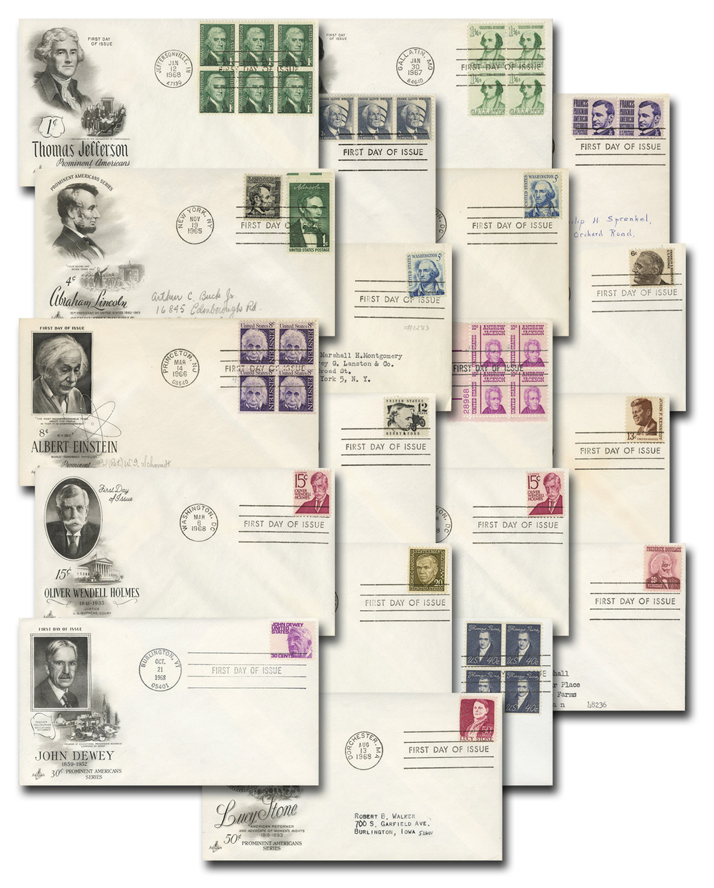 302359 -- Classic First Day Cover Set -- First Day Cover