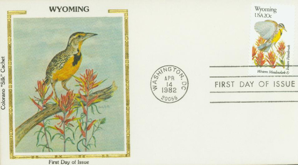 309211 -- Colorano Silk First Day Cover -- First Day Cover