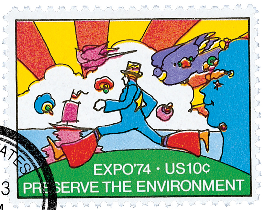 1527 - 1974 10c EXPO '74, Preserve the Environment - Mystic Stamp