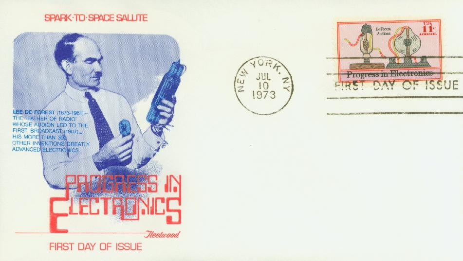 C86 - 1973 11c Electronics Progress - Mystic Stamp Company