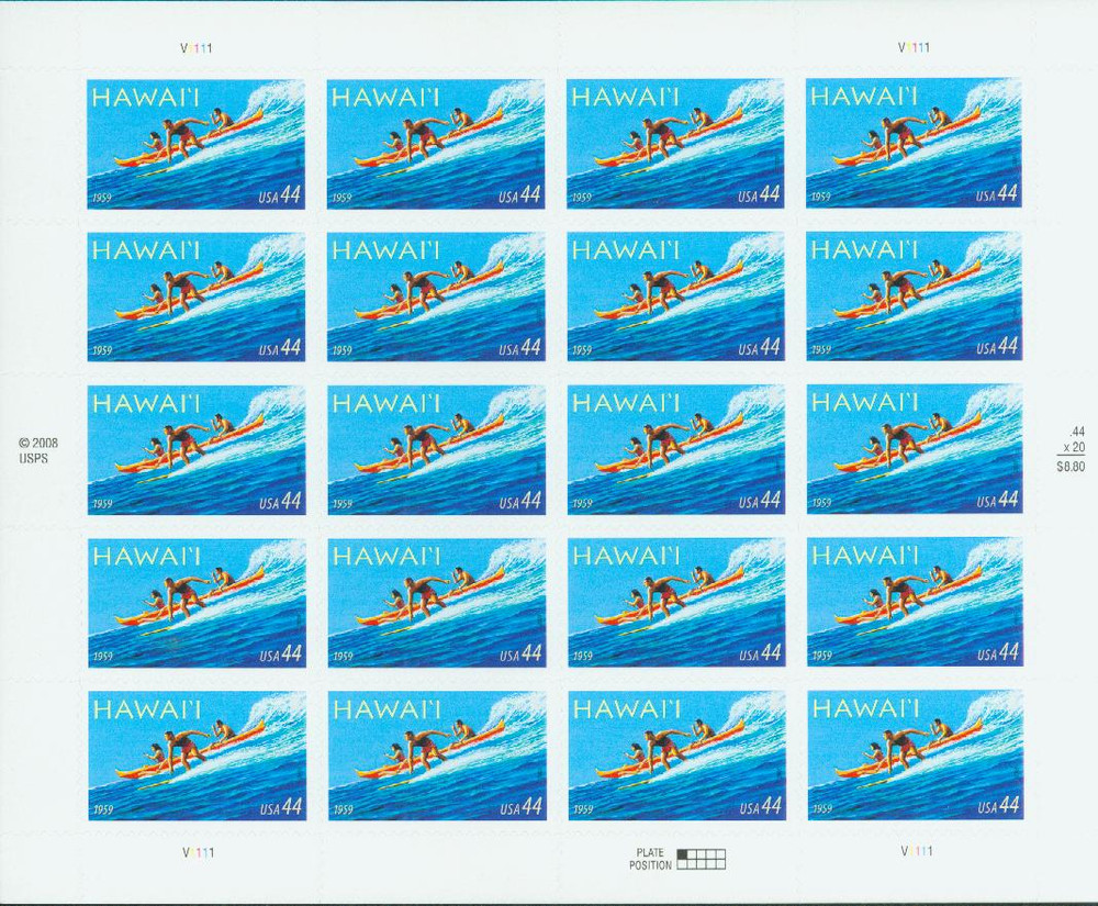 4415 - 2009 44c Hawaii Statehood - Mystic Stamp Company