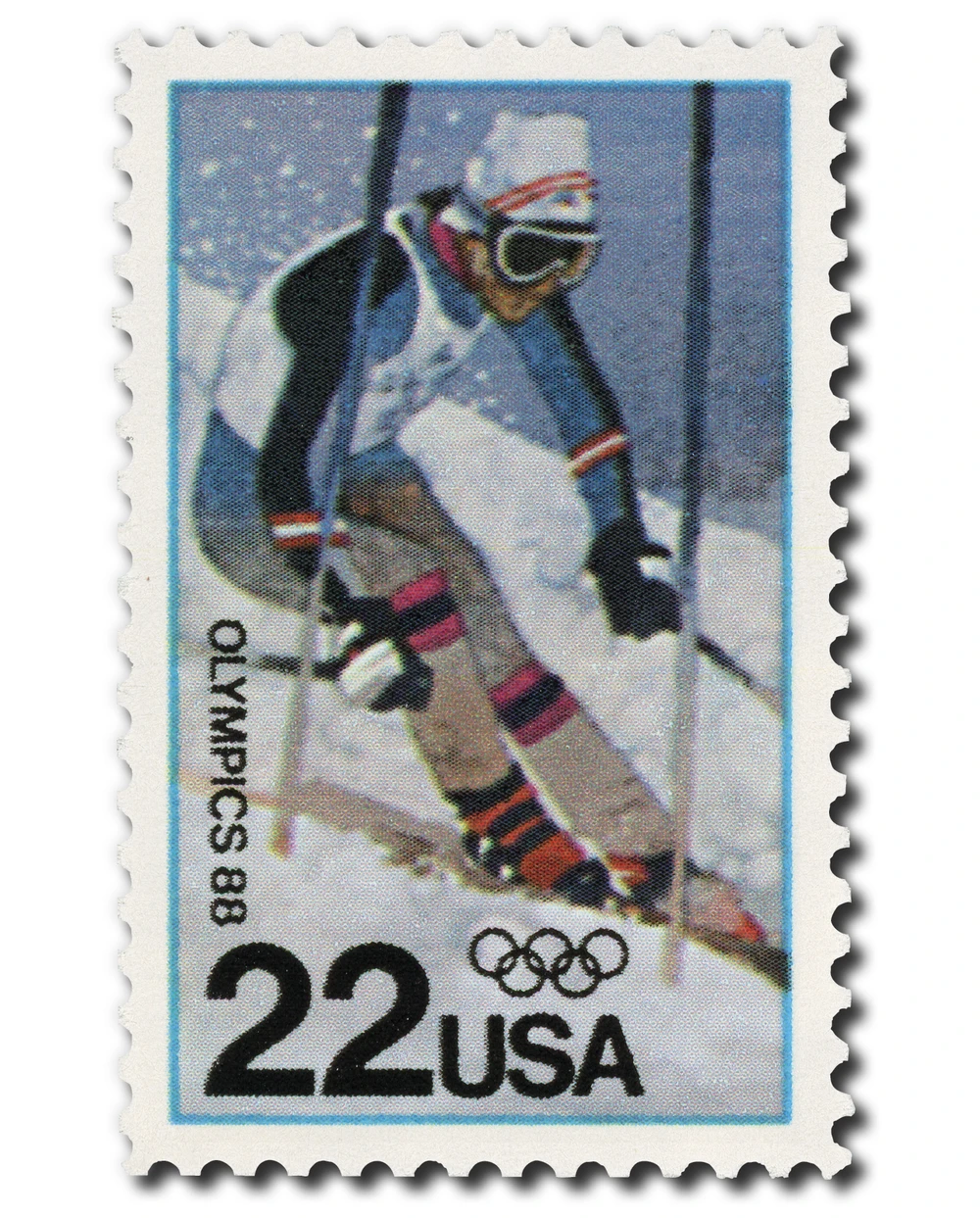 2369 - 1988 22c Winter Olympics - Mystic Stamp Company