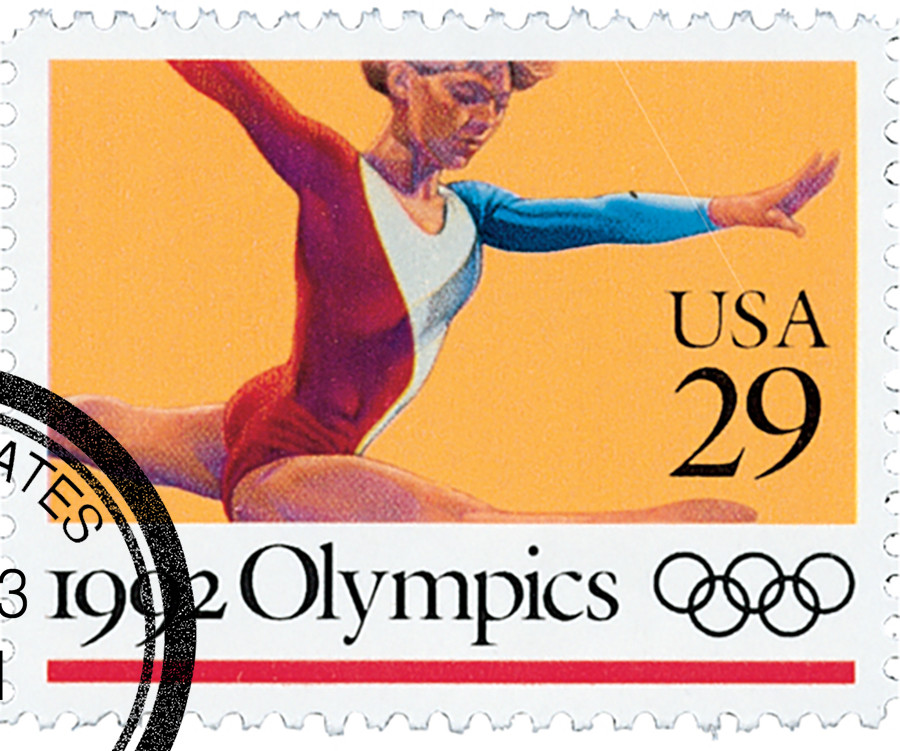 2638 - 1992 29c Summer Olympics: Women's Gymnastics - Mystic Stamp
