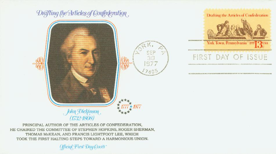 1726 - 1977 13c Articles of Confederation - Mystic Stamp Company