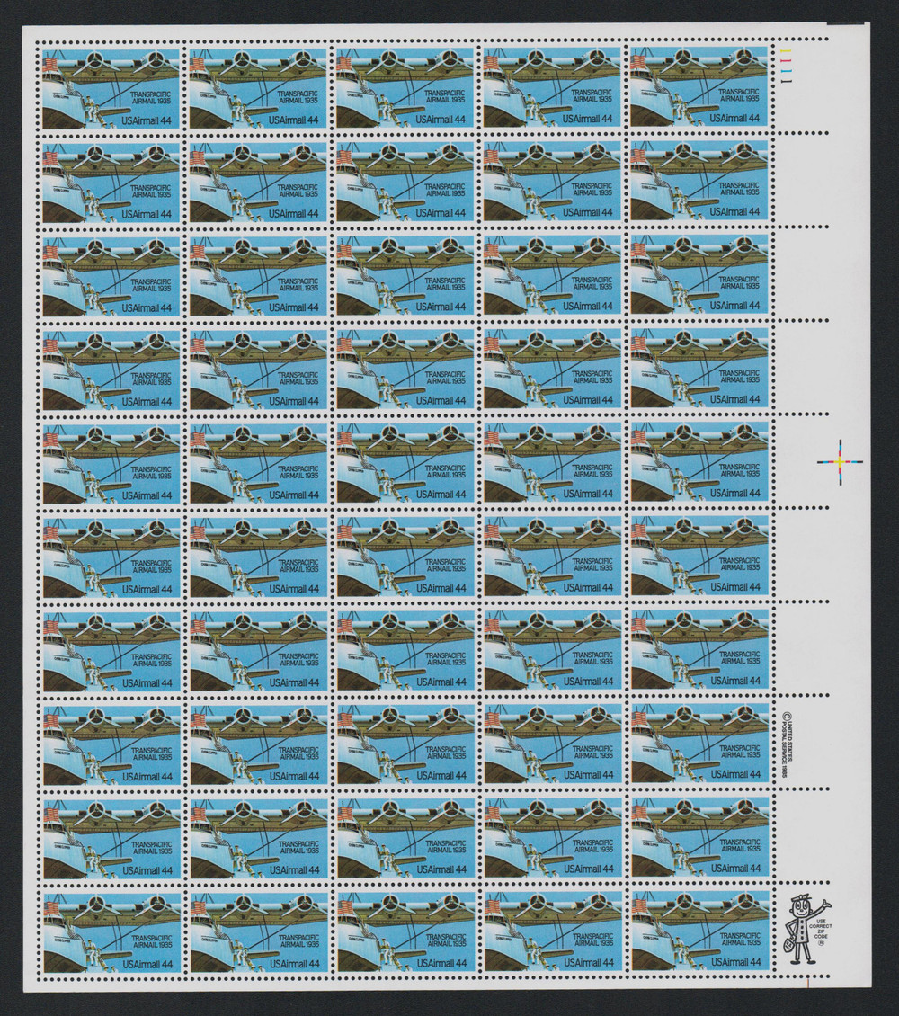 トランスパシフィックエアメール切手 1935年 USAirmail 44 トランスパシフィックエアメール切手 1935年 USAirmail 44