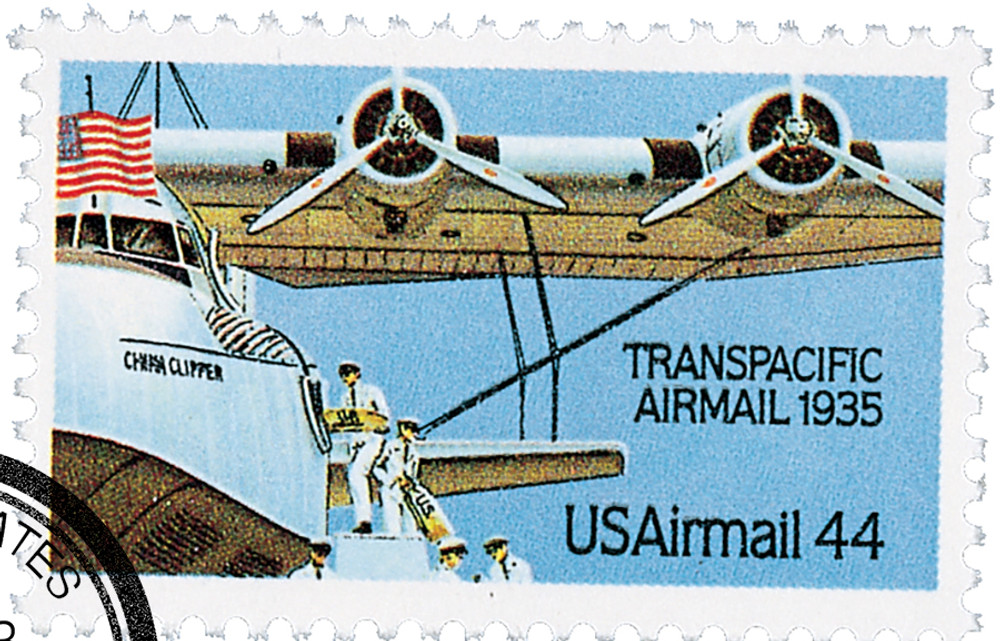 C115 - 1985 44c Transpacific - Mystic Stamp Company