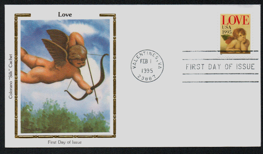 318777 -- Colorano Silk First Day Cover -- First Day Cover