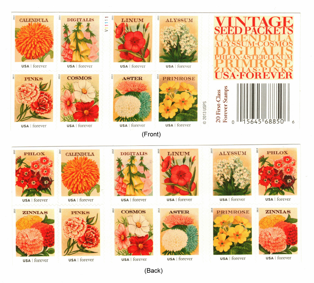 337191 -- Mint Booklet Pane -- Mint Stamp(s)