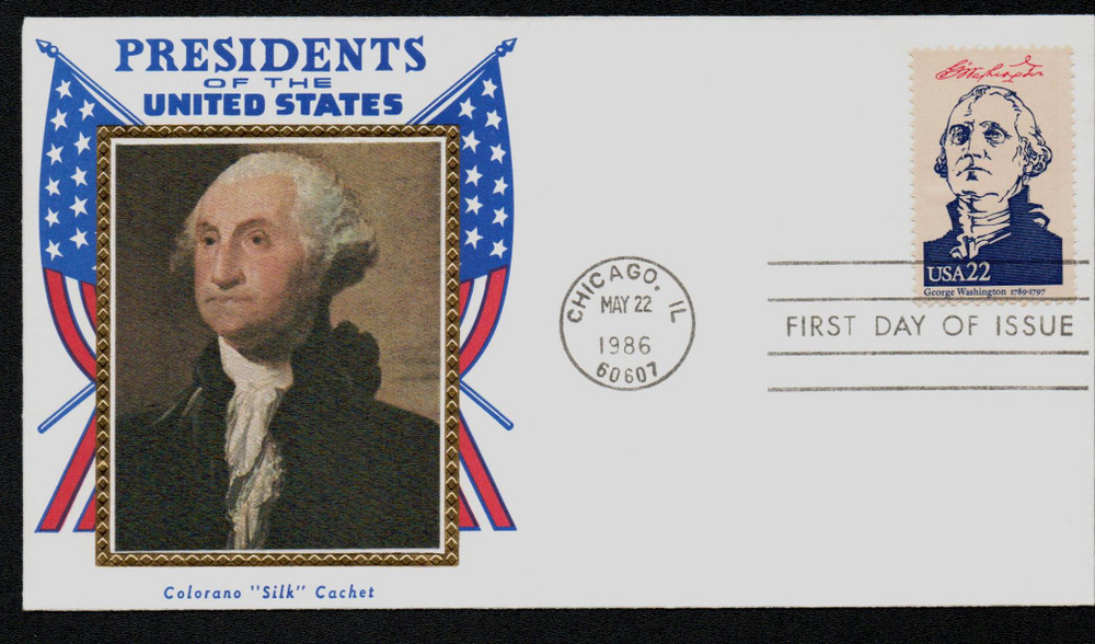 311374 -- Colorano Silk First Day Cover -- First Day Cover