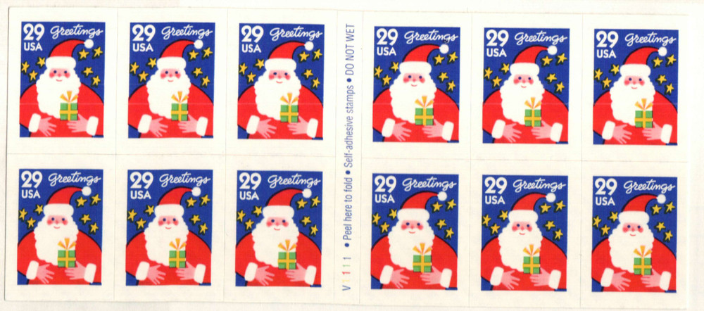 318121 -- Mint Booklet Pane -- Mint Stamp(s)