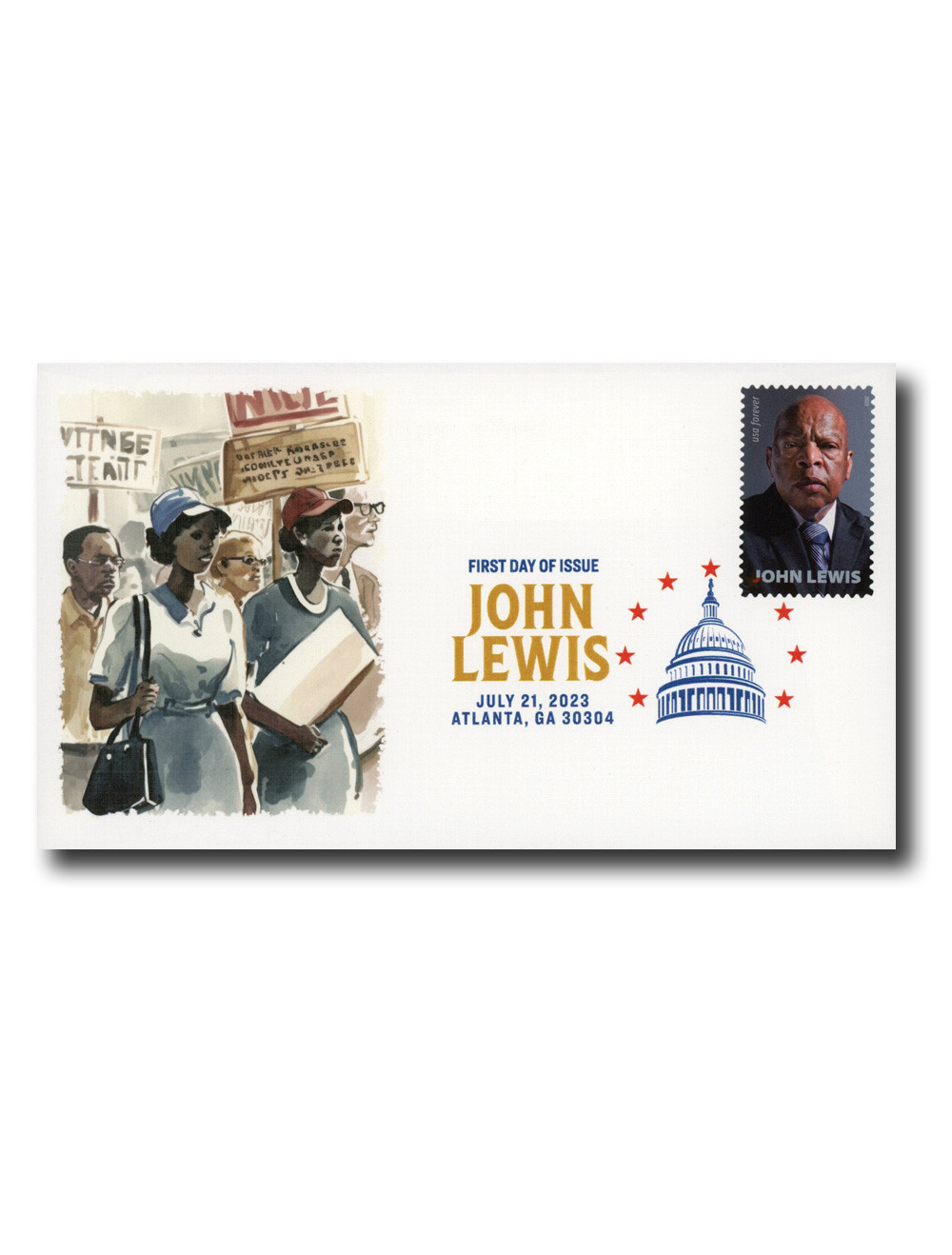 1399319 -- Fleetwood FDC with Digital Color Cancel -- First Day Cover