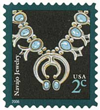 3752 - 2006 2c Navajo Necklace - Mystic Stamp Company