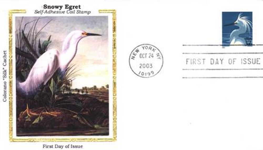 497562 -- Colorano Silk First Day Cover -- First Day Cover