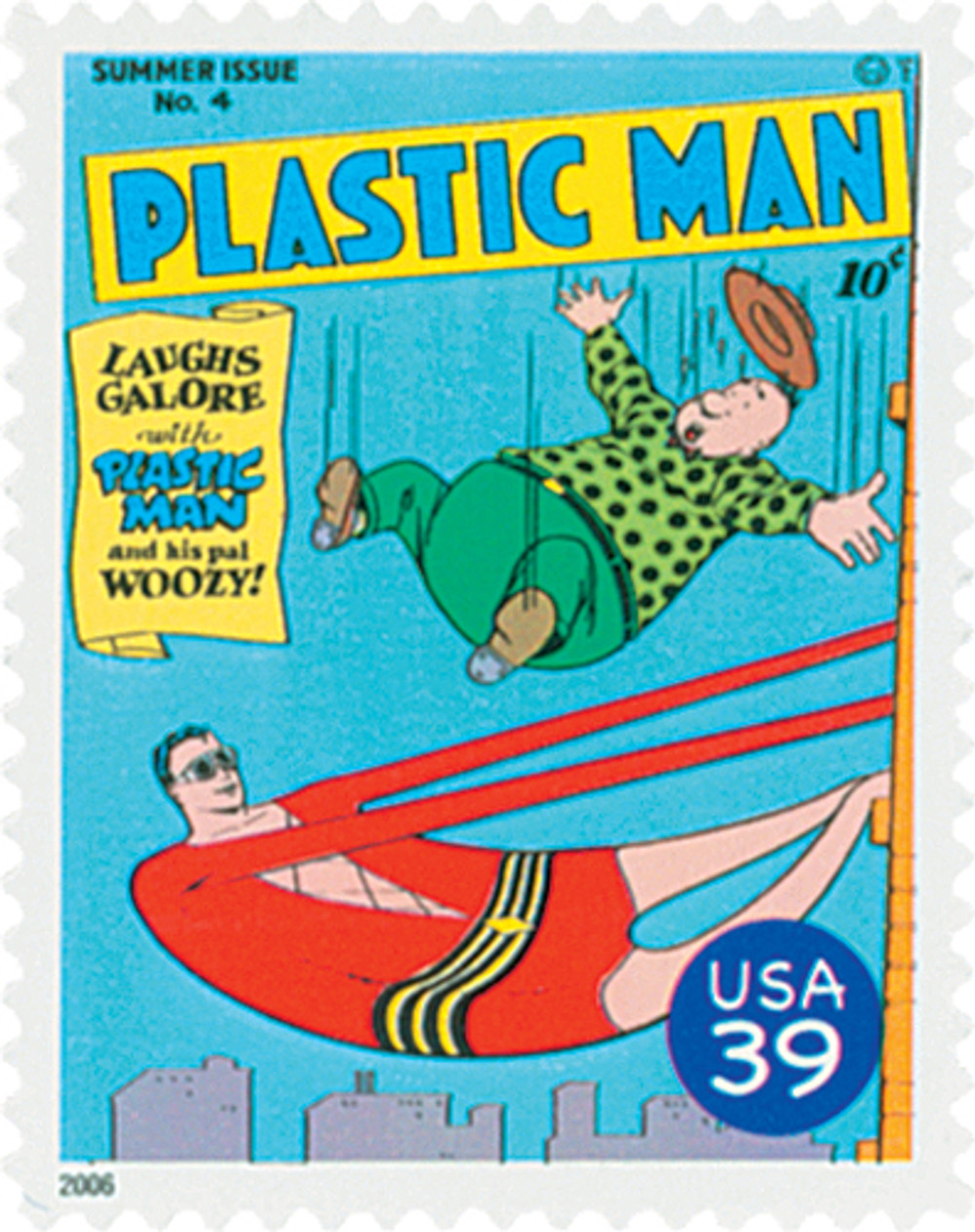 プレストマン 4084q - 2006 39c DC Comics Super Heroes: Cover of Plastic