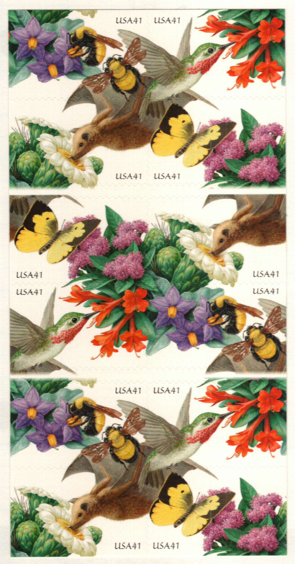 332501 -- Mint Booklet Pane -- Mint Stamp(s)