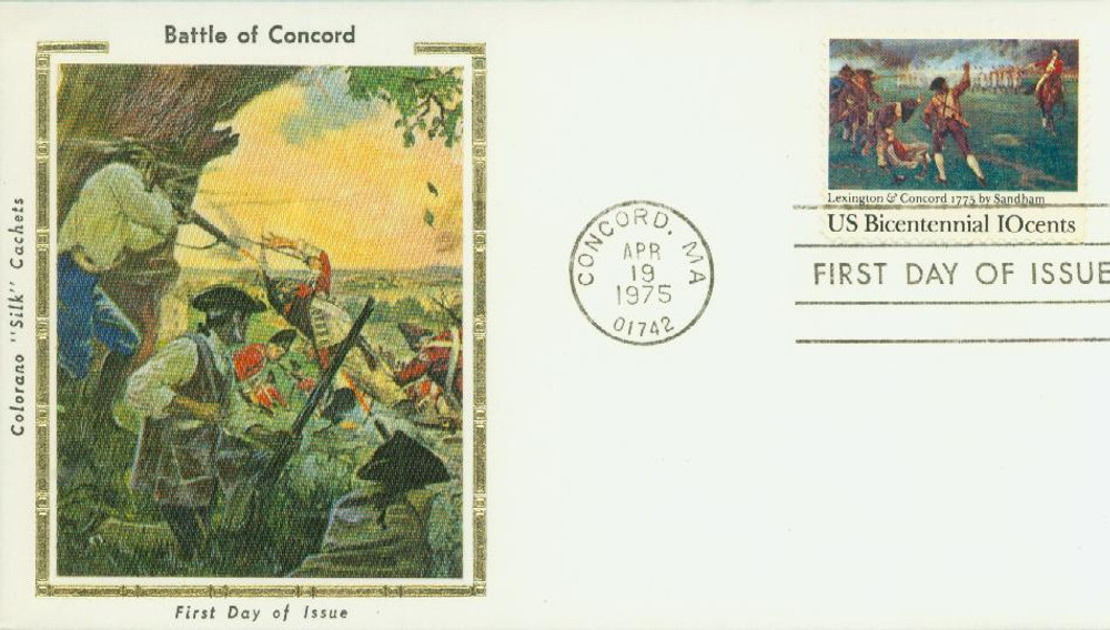 305114 -- Colorano Silk First Day Cover -- First Day Cover