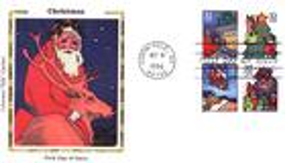 320938 -- Colorano Silk First Day Cover -- First Day Cover