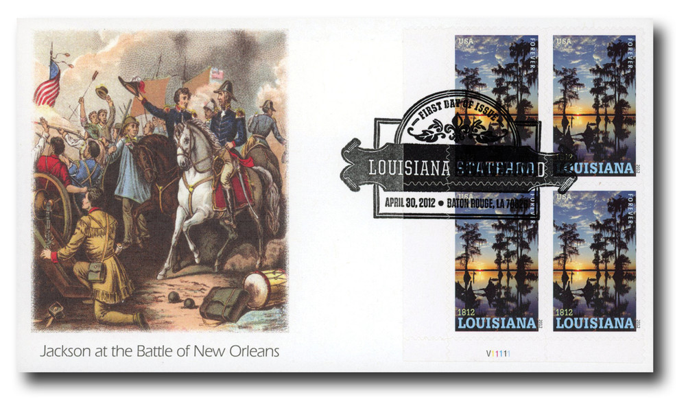 336279 -- Fleetwood First Day Cover (Plate Block) -- First Day Cover
